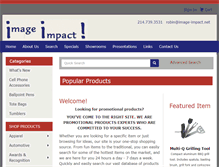 Tablet Screenshot of image-impact.net